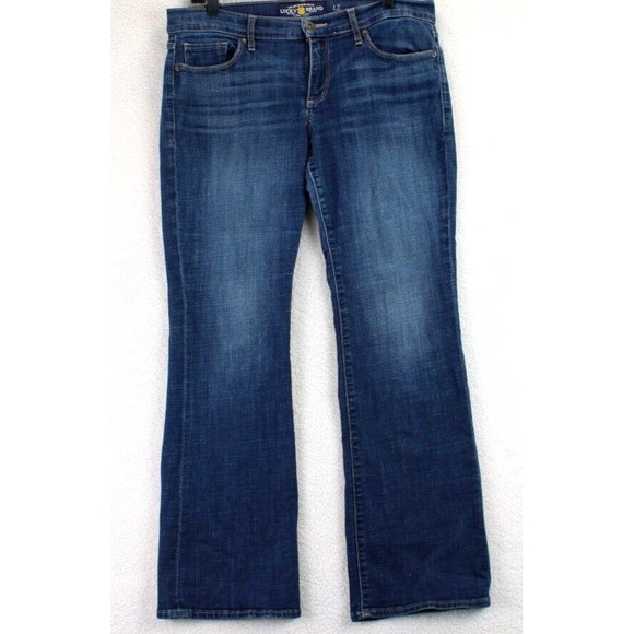 Lucky Brand Denim - Lucky Brand Sweet Boot Jeans Womens Size 8 29 Medium Wash Flare Leg Denim